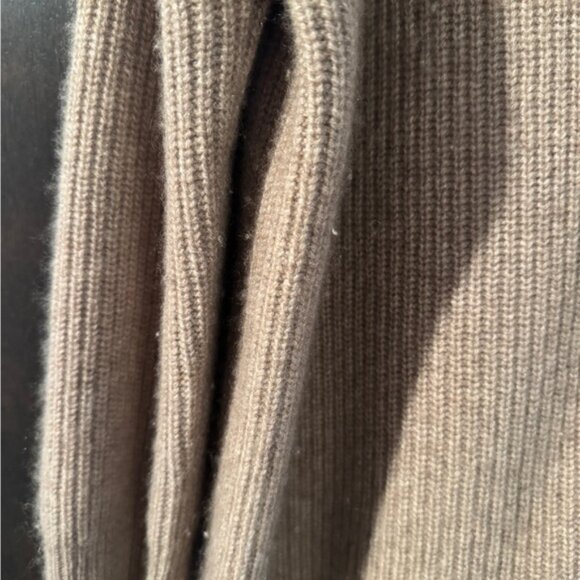 Jenni Kayne Cashmere Cocoon Cardigan Sweater in Sandstone - Picture 3 of 11